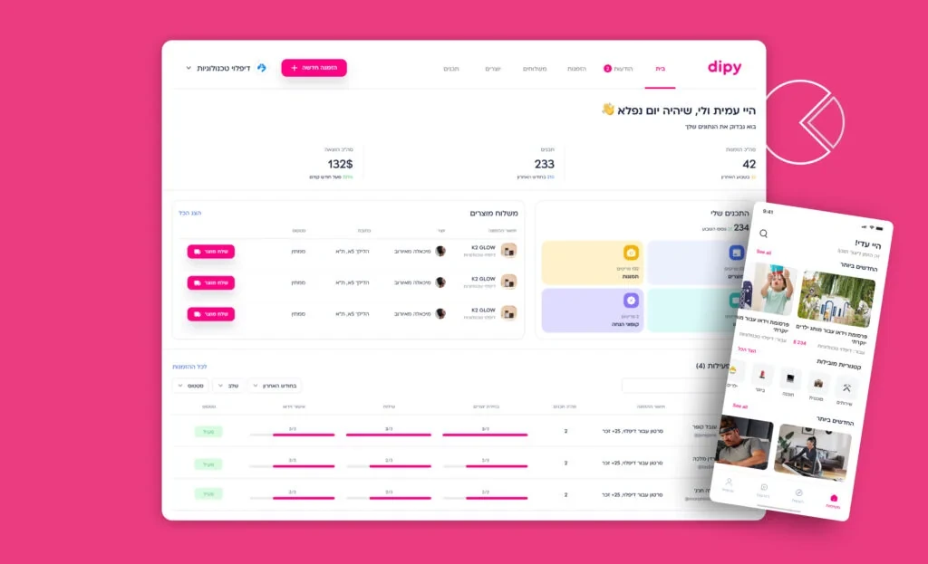 לוח בקרה dipy